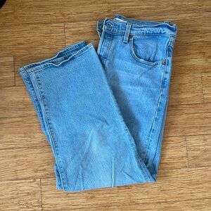 Levi Strauss Ribcage Straight Jeans